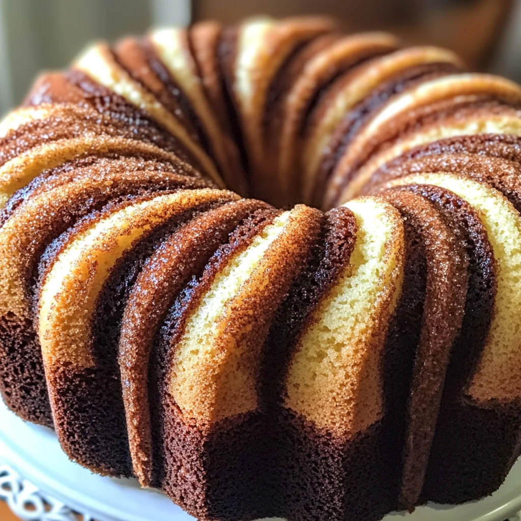 Cinnamon Swirl Bundt Cake