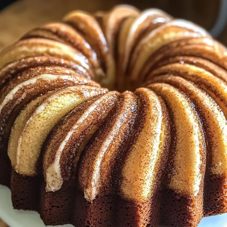 Cinnamon Swirl Bundt Cake