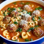 Creamy Italian Meatball Soup