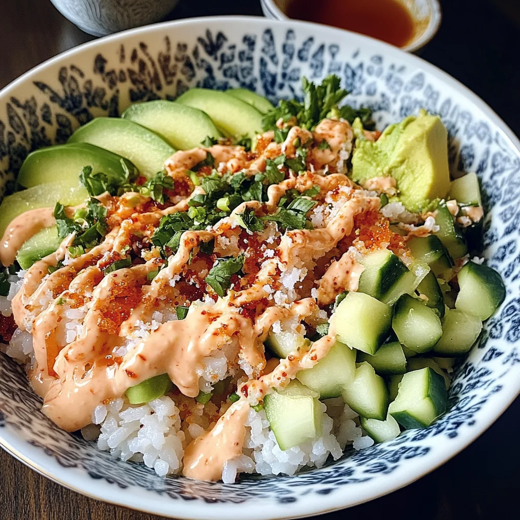 Crunch Roll Sushi Bowl