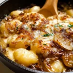 French Onion Gnocchi