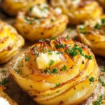 Garlic Parmesan Duchess Potatoes