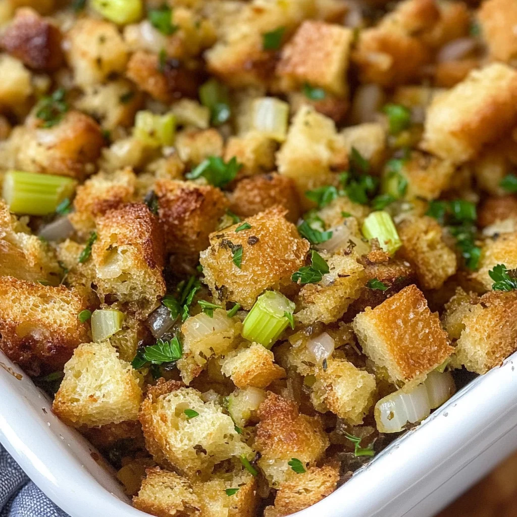 Grandma's Thanksgiving Stuffing Recipe