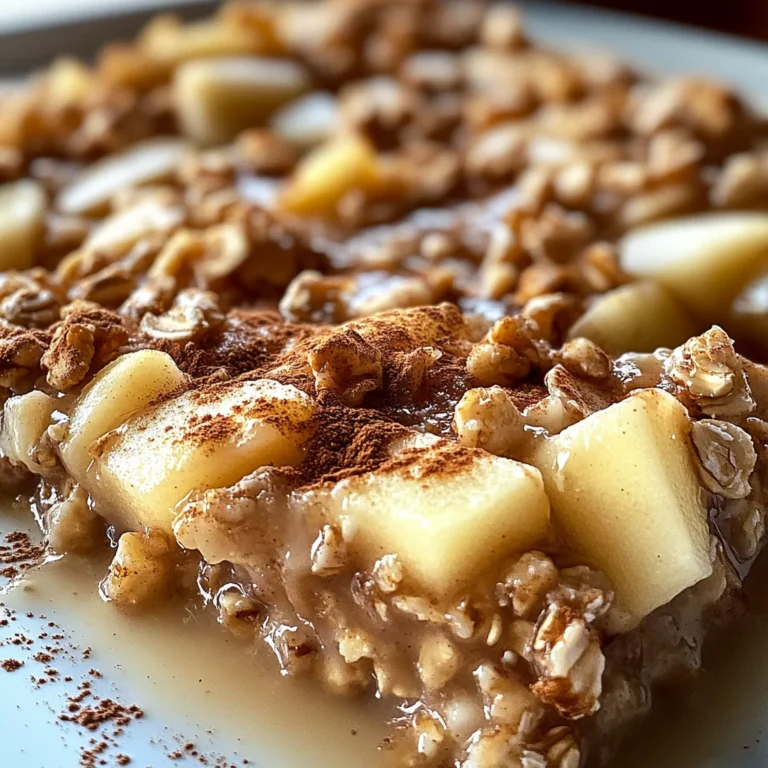 Oatmeal Apple Breakfast Bake