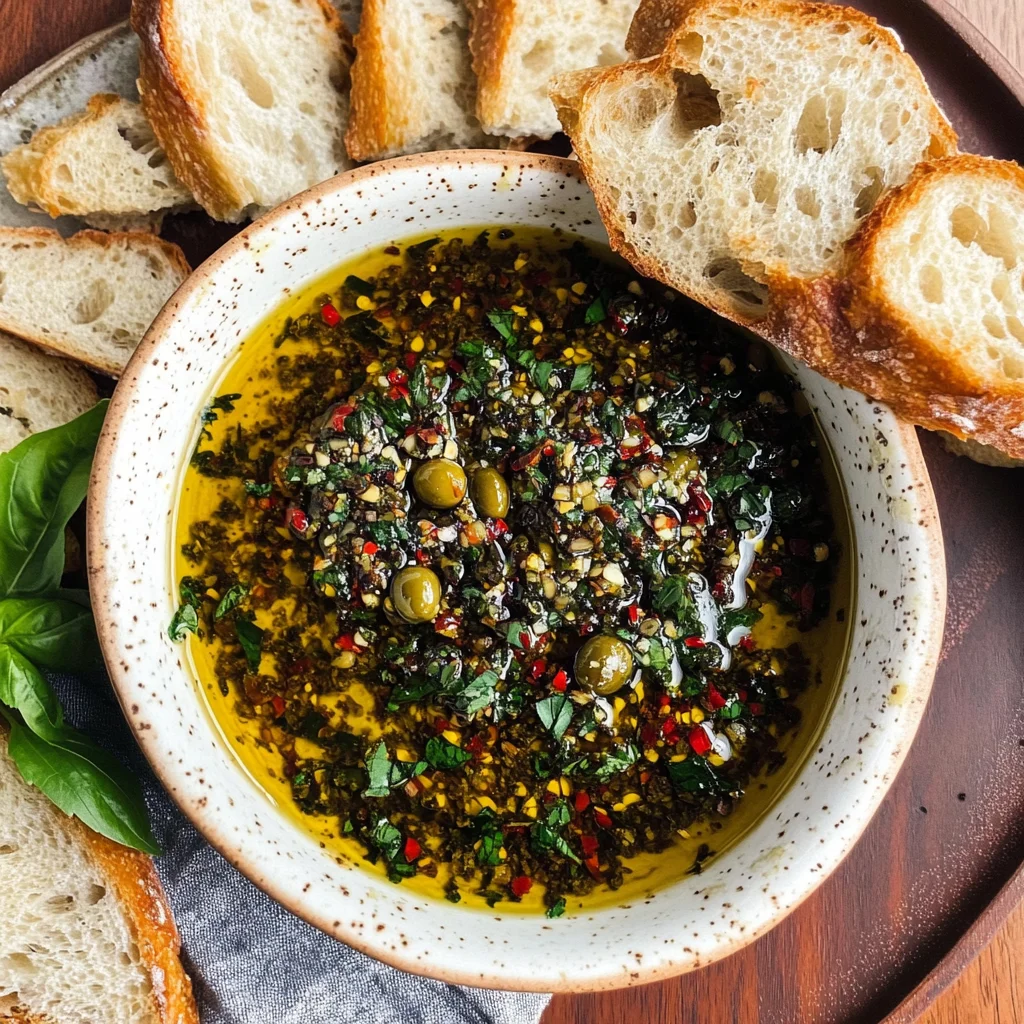 Olive Oil and Balsamic Vinegar Bread Dip
