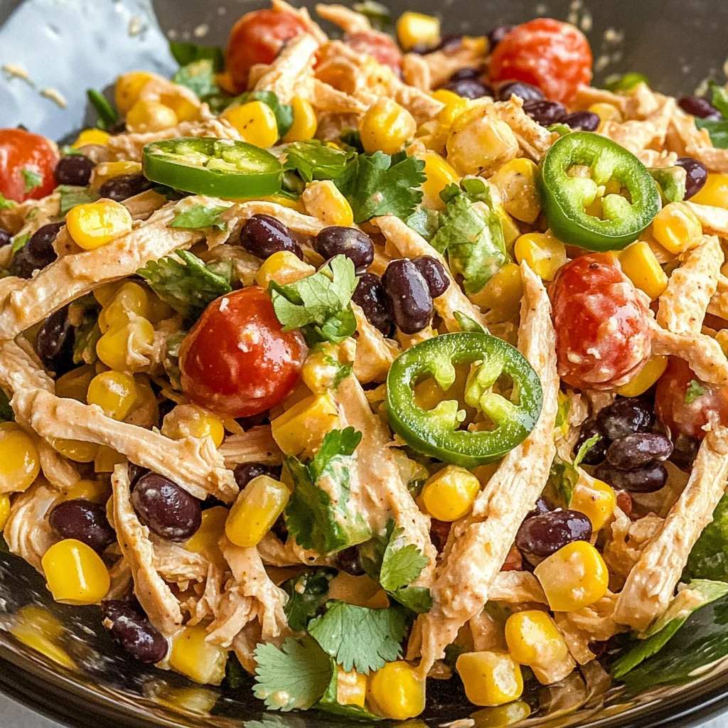 Quick Southwest Chicken Salad