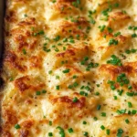 Roasted Garlic Potatoes au Gratin