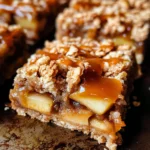 Salted Caramel Apple Pie Bars