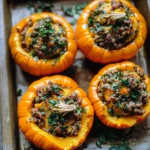Stuffed Mini Pumpkins Recipe