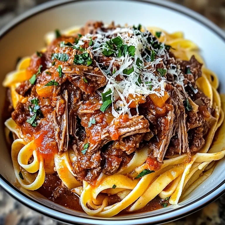 Sunday Slow Cooker Beef Ragu Recipe