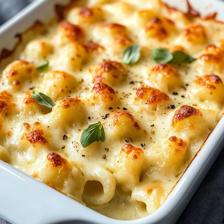 Tasty Baked Gnocchi Mac and Cheese