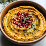 10-Minute Cozy & Creamy Pumpkin Hummus