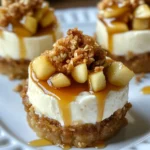 Apple Crisp Mini Cheesecakes