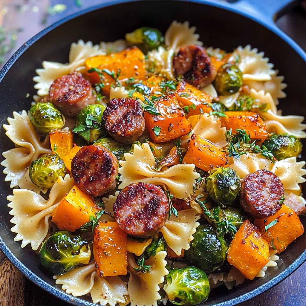 Autumn Sausage Pasta Squash: Amazing 25-Min Fall Favorite