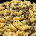 Beef and Garlic Butter Pasta recipe