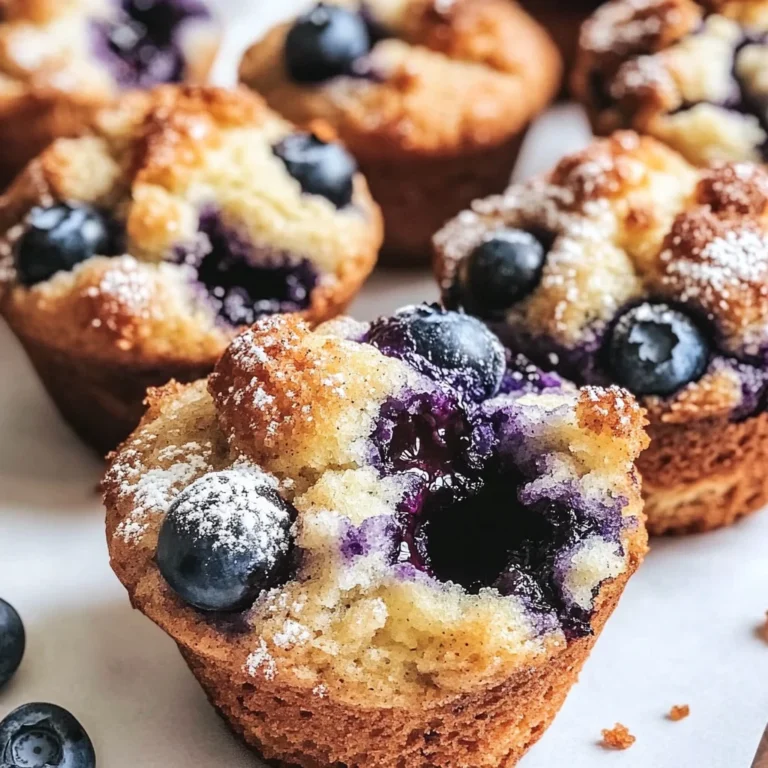 Blueberry Monkey Bread Muffins