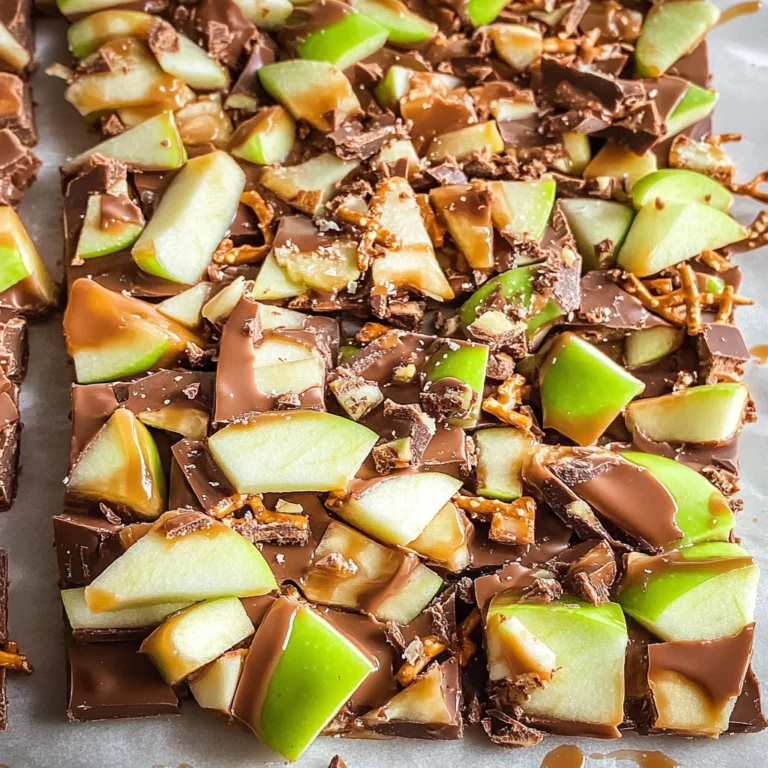 Caramel Apple Bark