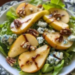 Caramelized Pear and Blue Cheese Salad: A Sweet and Savory Delight