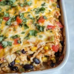 Chicken Burrito Casserole