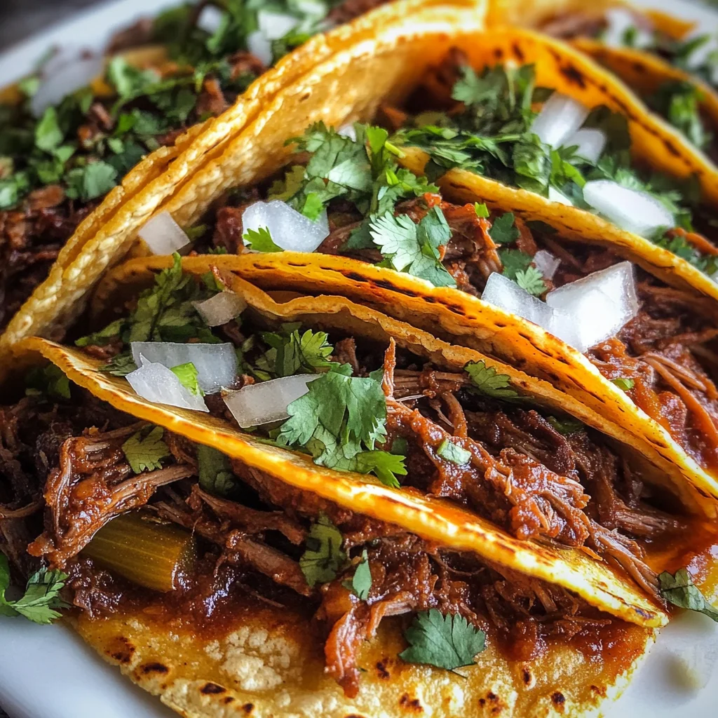 Crock Pot Birria Tacos
