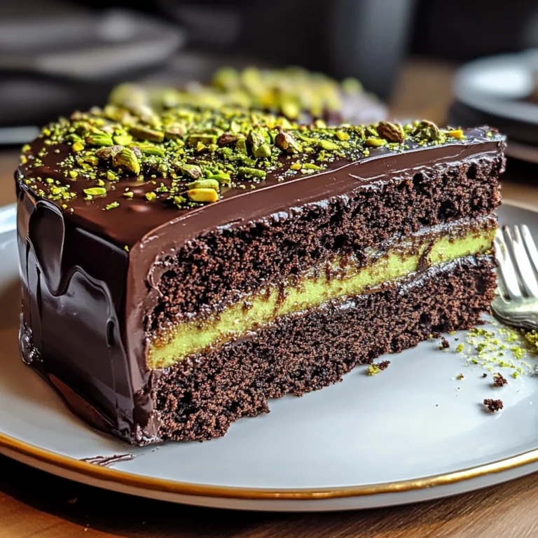 Dubai Chocolate Cake