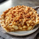 Dutch Apple Pie (with a Buttery Crumb Topping)