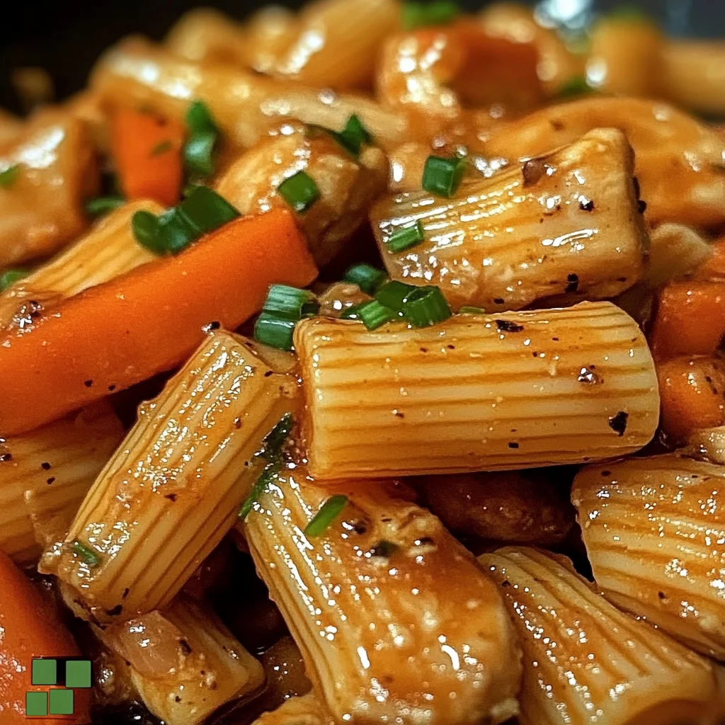 Honey Pepper Chicken Panini Pasta