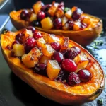 Indulge in Cranberry Apple Twice-Baked Sweet Potatoes This Fall!