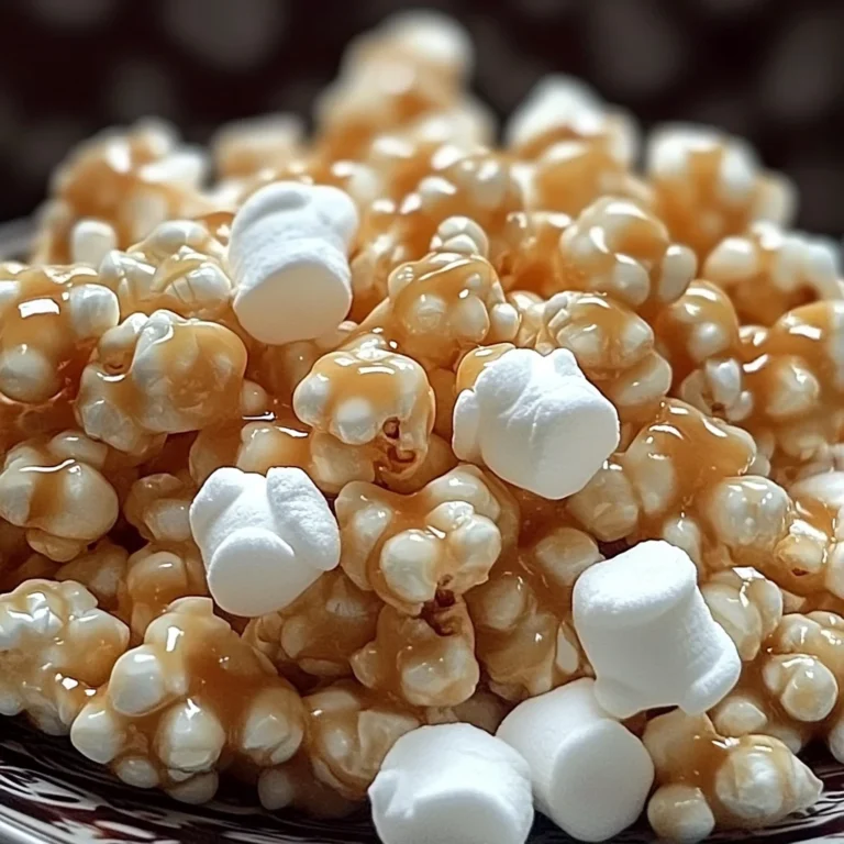 Marshmallow Caramel Corn