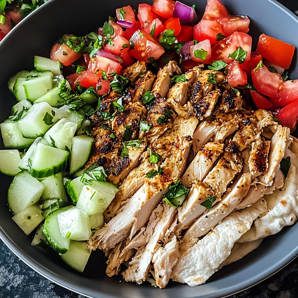 Middle Eastern Chicken Shawarma