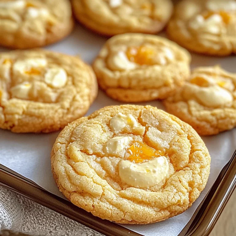 Orange Creamsicle Cookies