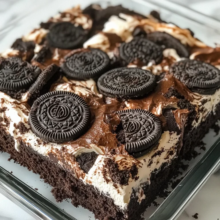 Oreo Dump Cake