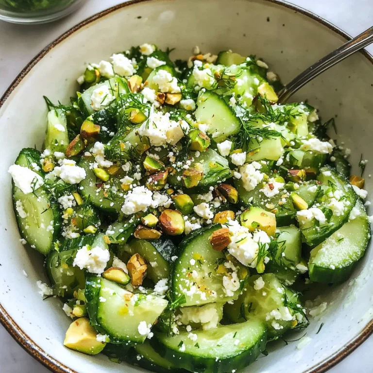 Smashed Cucumber Salad - With Feta and Dill