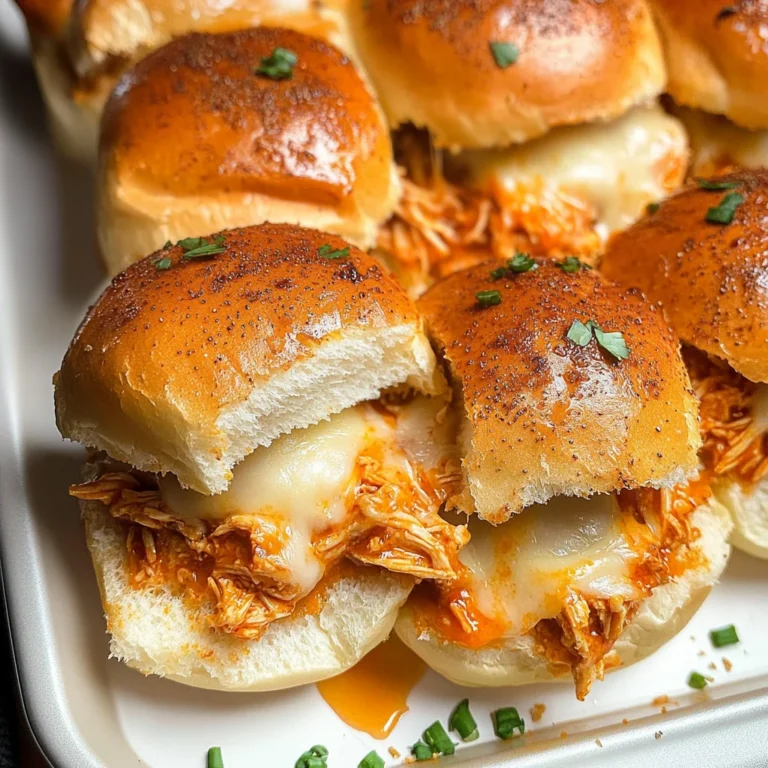 Spicy Buffalo Chicken Sliders