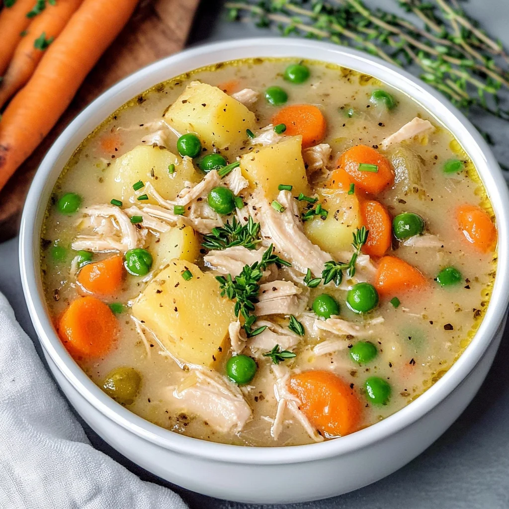 Turkey Pot Pie Soup
