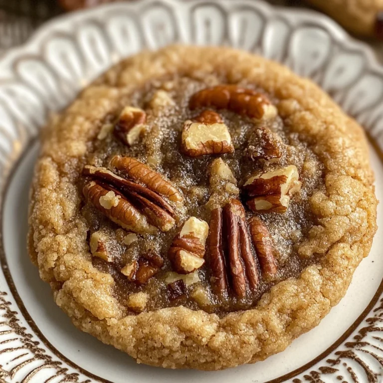 Vegan Pecan Pie Cookies
