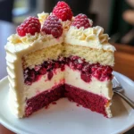 White Chocolate Raspberry Dream Cake – Sweet Easy Recipes Style