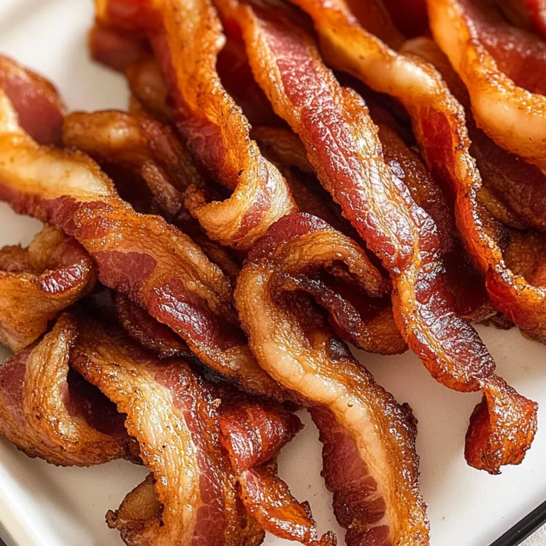 Air Fryer Twisted Bacon