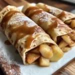 Apple Pie Tortilla Wraps with Brown Sugar Butter
