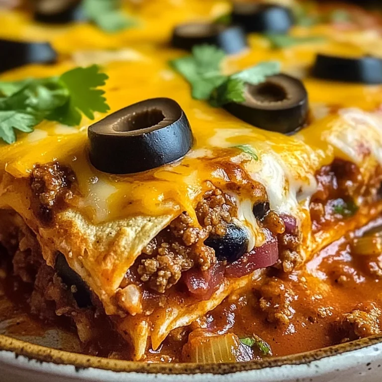 Beef Enchilada Casserole