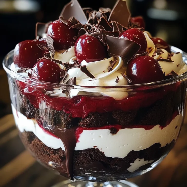 Best Layered Black Forest Trifle