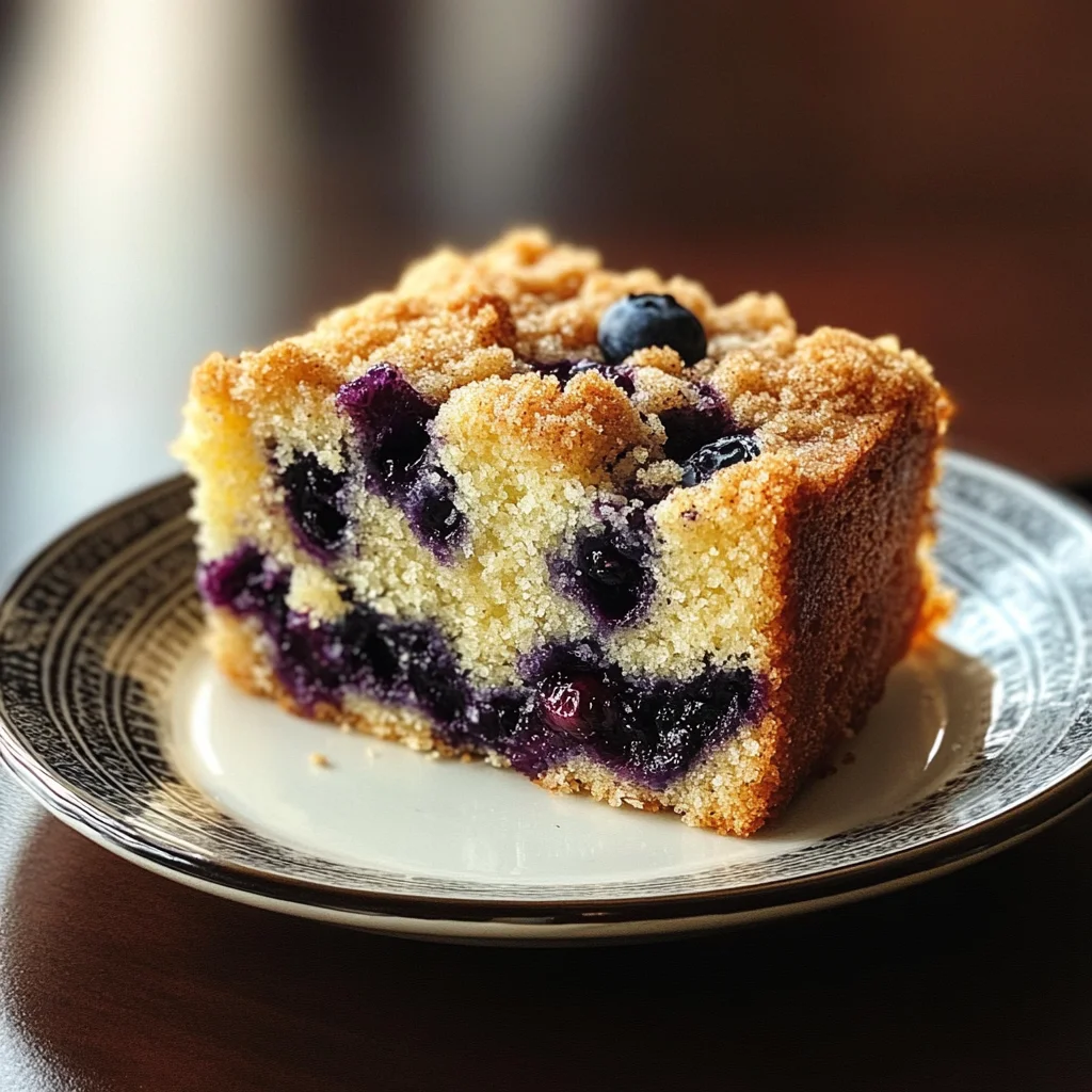 Blueberry Coffee Cake
