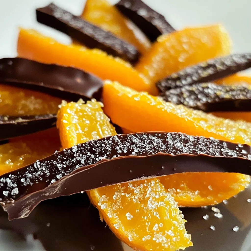 Chocolate Covered Orange Peels