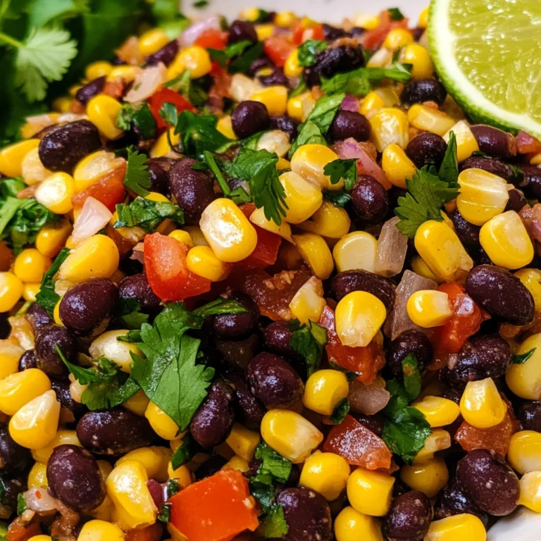 Corn and Black Bean Salad