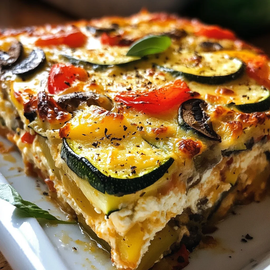 Cottage Cheese and Veggie Bake