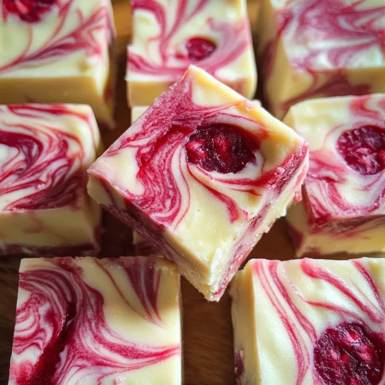 Delightful White Chocolate Raspberry Christmas Fudge