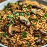 Flavor-Packed One-Pot Mushroom Rice