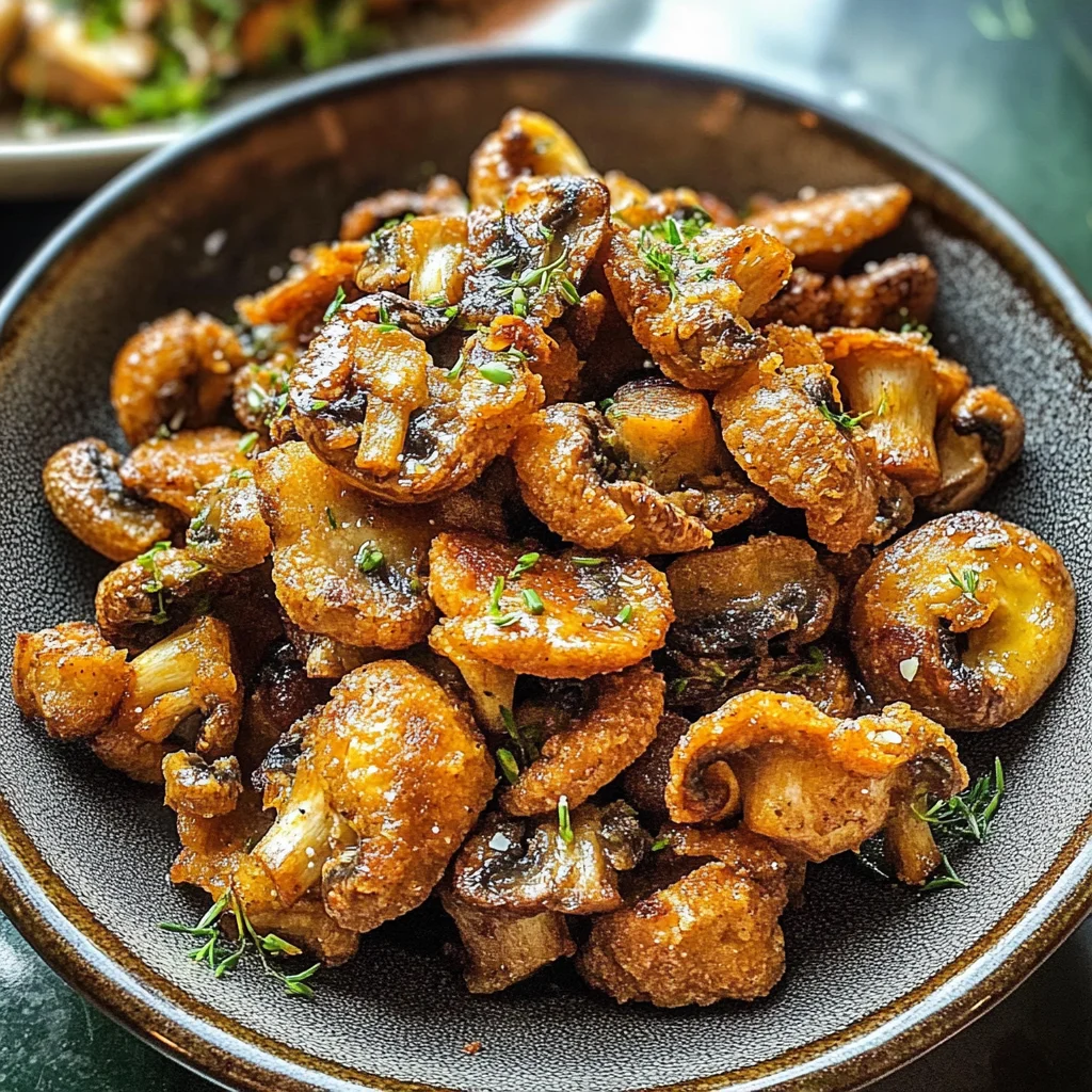 Fried Mushrooms Recipe