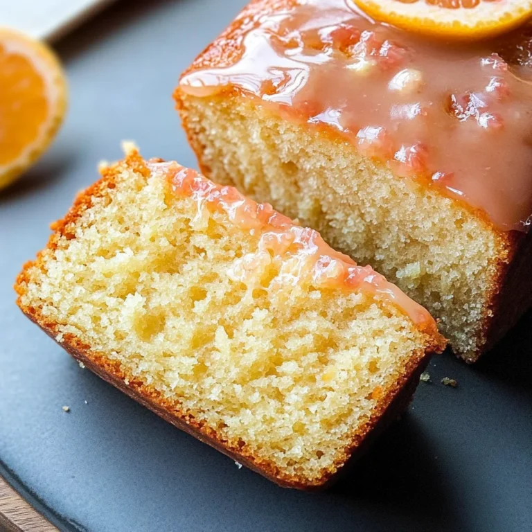 Grapefruit Yogurt Cake