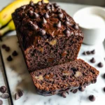 Healthy Chocolate Banana Bread